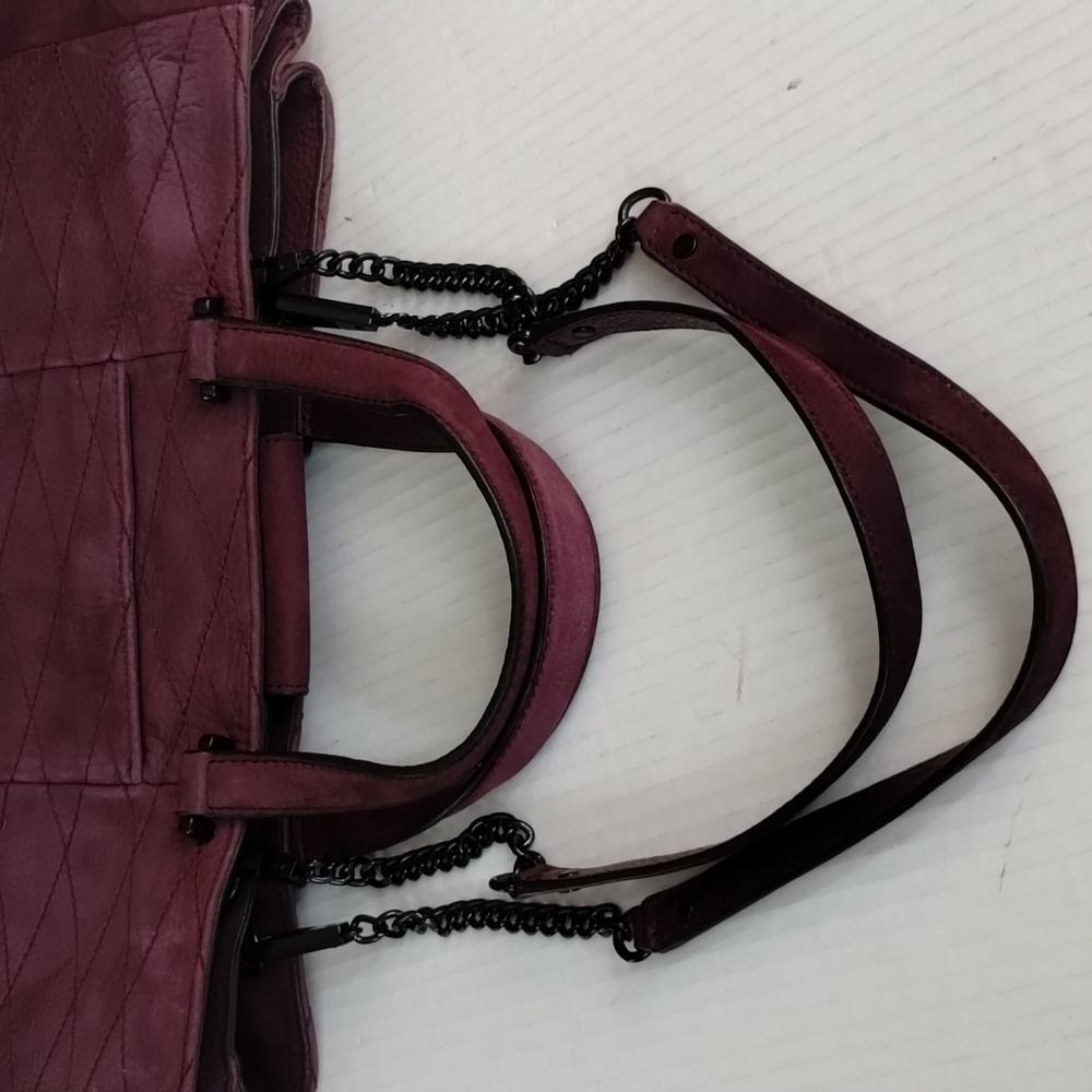 Rebecca Minkoff Burgundy Shoulder Bag - Picture 6 of 16